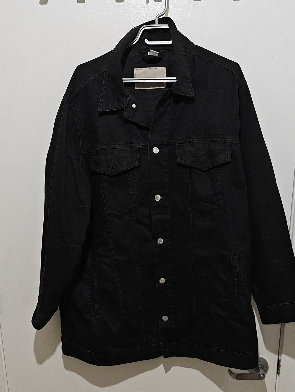 H&M Black Jean Jacket